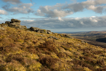 Birch Tor Dartmoor Devon Uk