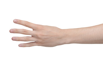 Male hand