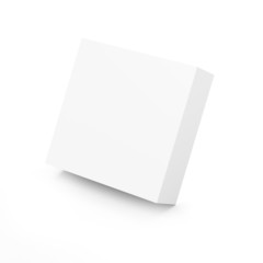 White box (3D render).