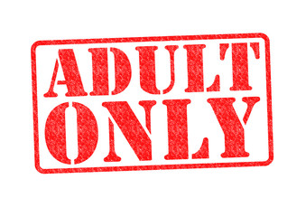 ADULT ONLY Rubber Stamp