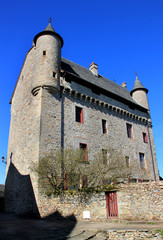 Fototapeta na wymiar Château de Sainte-Fortunade (Corrèze)