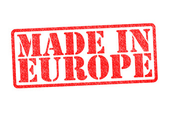 MADE IN EUROPE Rubber Stamp