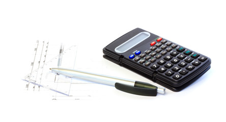 Calculating on the construction drawings