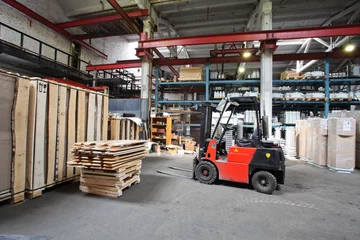 Papier Peint photo Bâtiment industriel warehouse