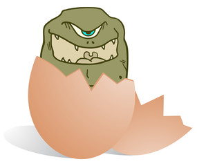Lizard monster
