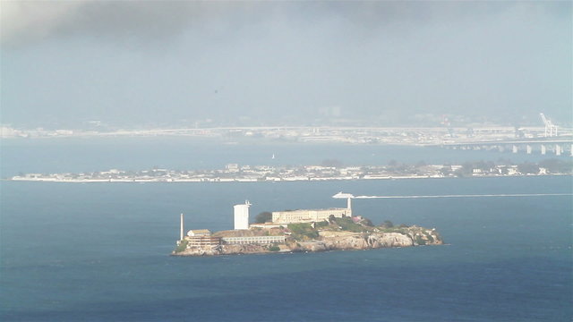 Alcatraz Island in San Francisco Bay