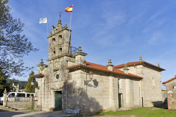 San Esteban church in Arbo