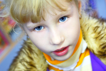 Fototapeta premium Look of the child