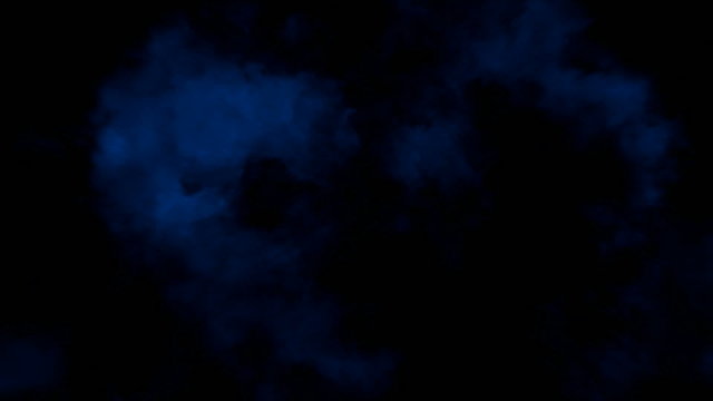 Lightnings in blue (seamless loop)