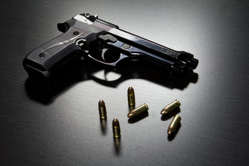 Guns and ammunition