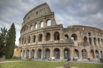 Naklejka premium Roma Colosseo