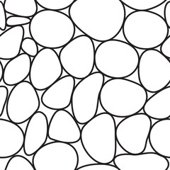 Stones seamless pattern