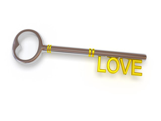 key to love