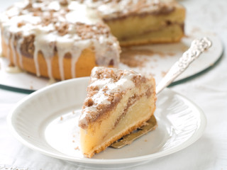 Yogurt coffee cake