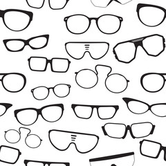 Seamless glasses pattern - 51456793