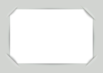 Vector photo frame corners