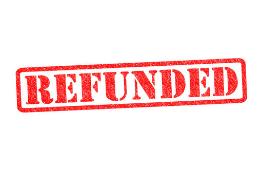 REFUNDED Rubber Stamp