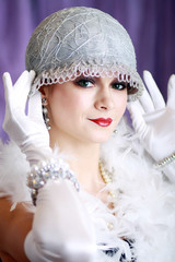 retro flapper style