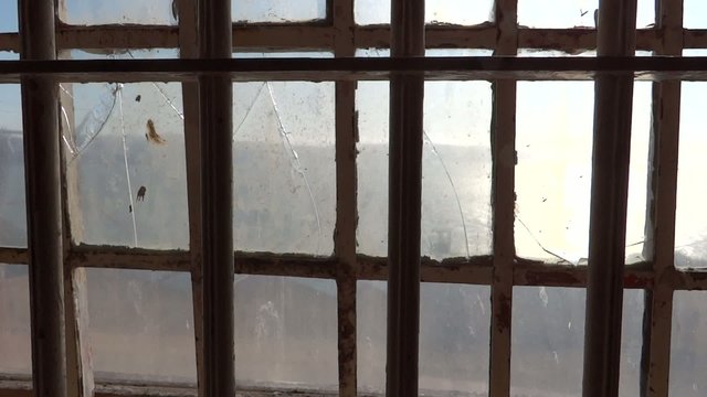 Rusty Jail Window