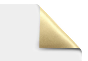 golden page corner curl