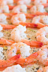 Cooked Shrimp with Herbs