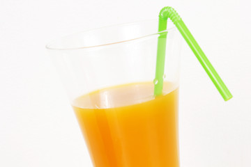 Glass of orange juice