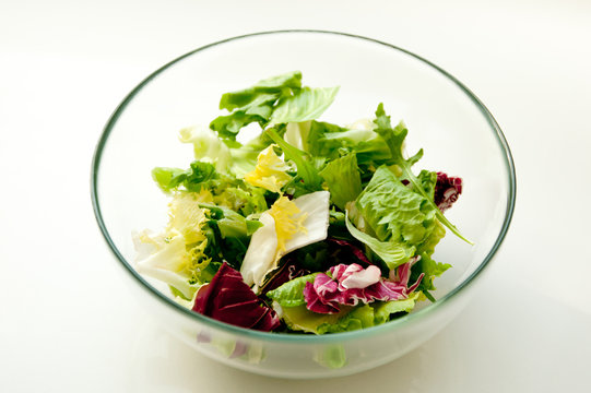 Bowl of healthy lettuce