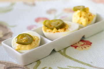 Jalepeno Deviled Eggs
