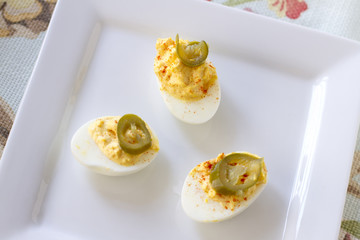 Jalepeno Deviled Eggs