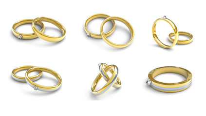 Ringe, Schmuck, Konzept Heiraten