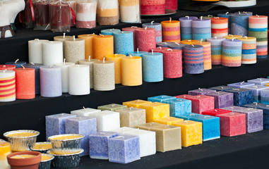 Colored candles