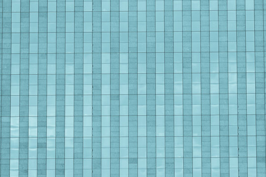 Abstract Facade of Skyscraper in Paris