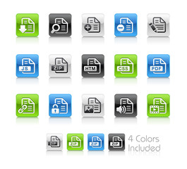 Documents 1 / The vector includes 4 colors in different layers