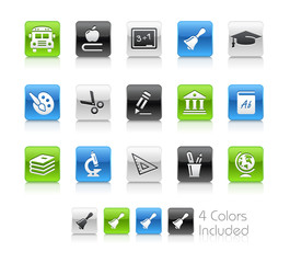 Education / The vector includes 4 colors in different layers