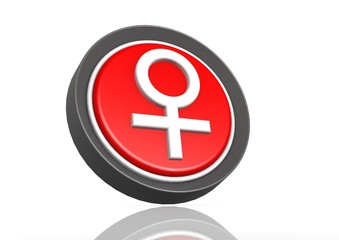 Female round icon