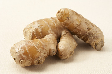 生姜のクローズアップ