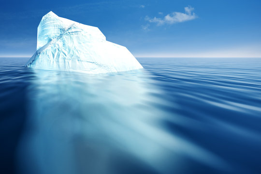 Iceberg. Abstract eco backgrounds for your design