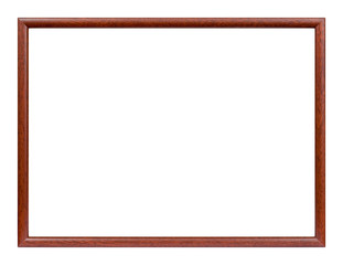 Wooden slim picture frame