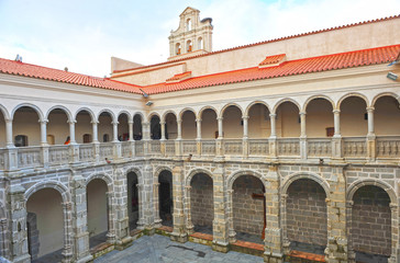 Fototapeta na wymiar Conventual Santiaguista, Calera de León