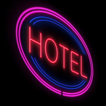 Hotel Sign.