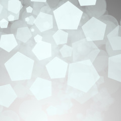 Fototapeta premium Abstract silver winter background