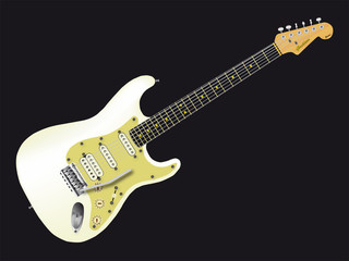 Obraz na płótnie Canvas Solid Electric Guitar