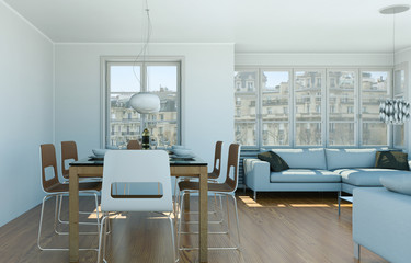 modernes Esszimmer