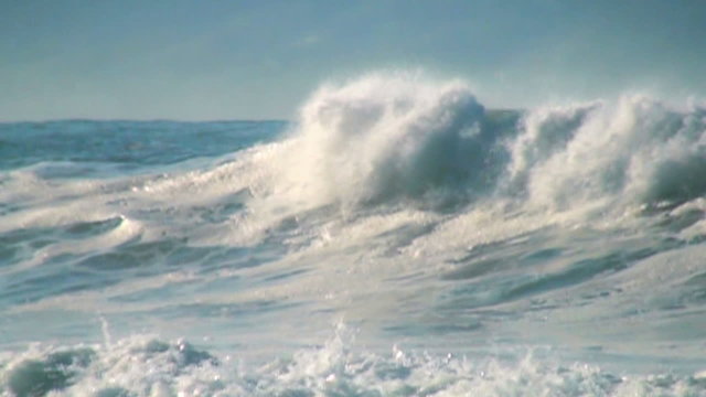 Ocean Big Wave Slow Motion