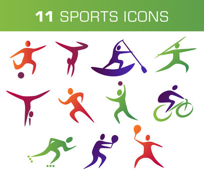 Collection Of Sports Icons