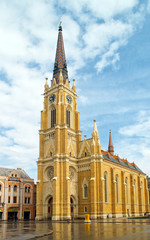 Obraz premium Cathedral in Novi Sad