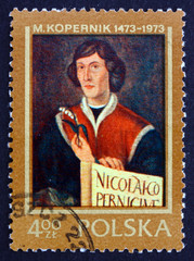 Postage stamp Poland 1973 Nicolaus Copernicus