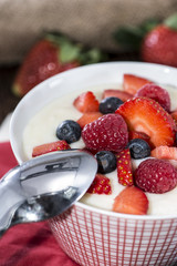 Homemade Semolina Pudding