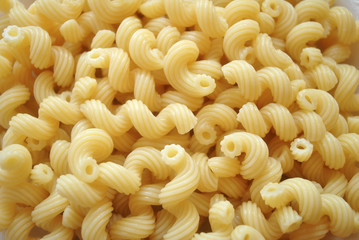 Background of Cavatappi Pasta