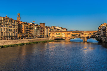 Obraz premium Ponte Vecchio Bridge, Italy